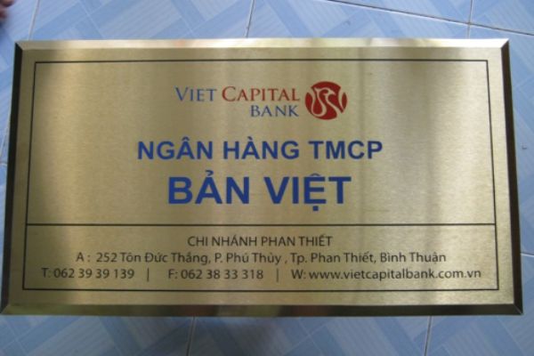 Dịch vụ làm biển công ty tại Hà Nội